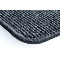 Kohojuovaiset matot jotka sopivat Kia Carnival 2006-2014 automaattivaihteisto 1-piecee etuosan matto